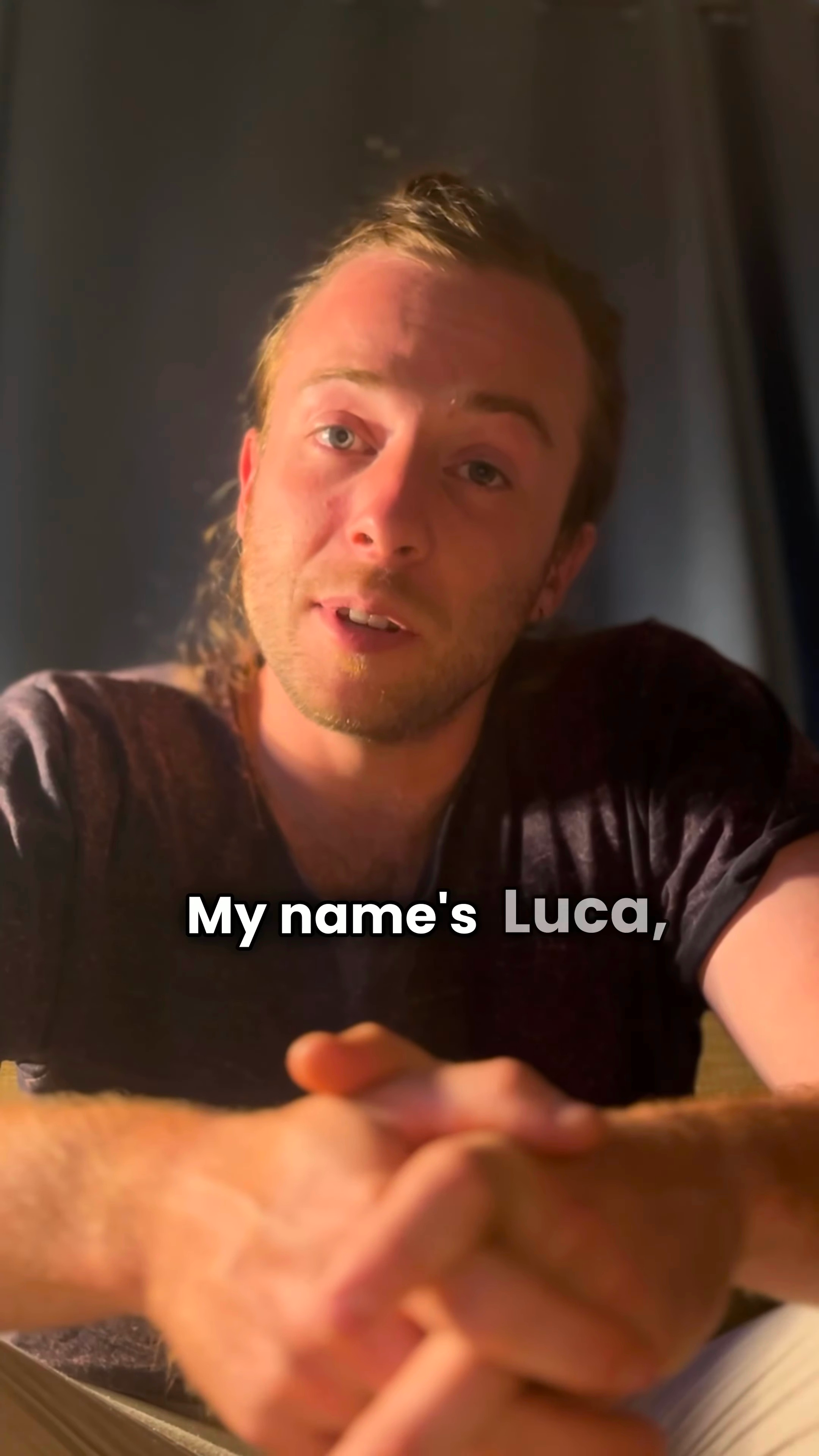 Luca — video testimonial still